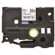 Картридж Brother TZe-261, Black/White, 36 мм / 8 м, ламінована клеюча стрічка (TZE261)