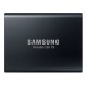 Зовнішній накопичувач SSD, 2Tb, Samsung Portable SSD T5, Black (MU-PA2T0B/WW)