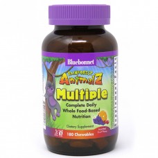 Мультивітаміни для дітей, зі смаком фруктів, Rainforest Animalz, Bluebonnet Nutrition, 180 жув. таб.