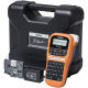 Принтер ленточный для маркировки Brother P-Touch PT-E110VP, Orange/Black