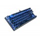 Клавіатура REAL-EL Gaming M28 RGB TKL USB, черная, механическая, подсветка