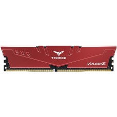 Пам'ять 8Gb DDR4, 3200 MHz, Team T-Force Vulcan Z, Red (TLZRD48G3200HC16C01)