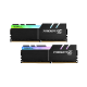 Пам'ять 8Gb x 2 (16Gb Kit) DDR4, 4000 MHz, G.Skill Trident Z RGB, Black (F4-4000C18D-16GTZRB)