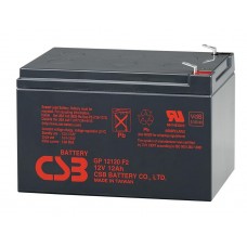 Батарея для ДБЖ 12В 12Ач Merlion AGM GP12120F2 PREMIUM, 12V 12.0Ah, 150х98х95 мм