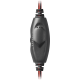 Наушники Defender Warhead G-370, Black/Red