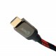 Кабель HDMI - HDMI 5 м Extradigital Black/Red, V2.0, позолочені конектори (KBH1635)