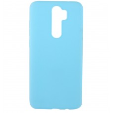 Накладка силиконовая для смартфона Xiaomi Redmi Note 8 Pro, Soft case matte Blue