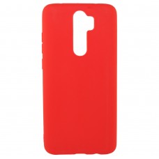Накладка силиконовая для смартфона Xiaomi Redmi Note 8 Pro, Soft case matte Red