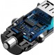 Автомобільний зарядний пристрій Baseus Circular Plastic, Black, 1xUSB, 1х USB Type-С (CCALL-YS01)