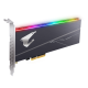 Твердотельный накопитель PCI-E, 512Gb, Gigabyte AORUS RGB AIC, PCI-E 4x, 3D TLC (GP-ASACNE2512GTTDR)