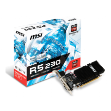 Відеокарта Radeon R5 230, MSI, 2Gb DDR3, 64-bit (R5 230 2GD3H LP)