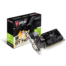 Видеокарта GeForce GT710, MSI, 2Gb DDR3, 64-bit (GT 710 2GD3 LP)