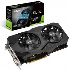 Видеокарта GeForce GTX 1660 SUPER, Asus, DUAL EVO, 6Gb GDDR6, 192-bit (DUAL-GTX1660S-6G-EVO)