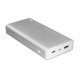 Універсальна мобільна батарея 20000 mAh, Trust Omni Plus Metal, Silver (22790)