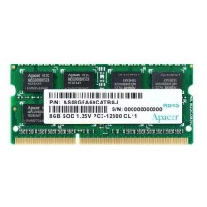 Память SO-DIMM, DDR3, 8Gb, 1600 MHz, Apacer, 1.35V (AS08GFA60CATBGJ)