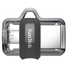 USB 3.0 / microUSB Flash Drive 128Gb SanDisk Ultra Dual Drive, Gray (SDDD3-128G-G46)