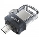 Флеш накопичувач USB 128Gb SanDisk Ultra Dual m3.0, Black, microUSB / USB 3.0 (SDDD3-128G-G46)
