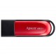 USB 3.1 Flash Drive 64Gb Apacer AH25A Gen1, Black/Red, AP64GAH25AB-1