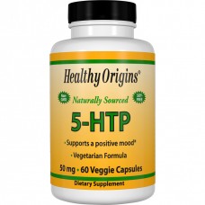 5-HTP (гидрокситриптофан) 50 мг, Healthy Origins, 60 гелевых капсул