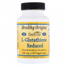L-глутатион 500 мг, Setria, Healthy Origins, 60 капсул