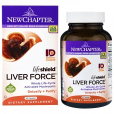 Підтримка печінки, Lifeshield Liver Force, New Chapter, 60 капсул