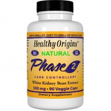Белая фасоль фаза 2, Phase 2, Healthy Origins, 500 мг, 90 капсул