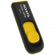 USB 3.1 Flash Drive 64Gb A-Data UV128, Black/Yellow (AUV128-64G-RBY)