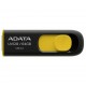 USB 3.1 Flash Drive 64Gb A-Data UV128, Black/Yellow (AUV128-64G-RBY)