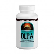 DLPA (фенилаланин) 375 мг, Source Naturals, 120 таблеток