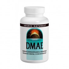 DMAE (диметиламиноэтанол) 351 мг, Source Naturals, 100 капсул