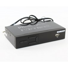 TV-тюнер зовнішній автономний Romsat T8030HD++ Black, DVB-T2, PVR, HDMI, USB