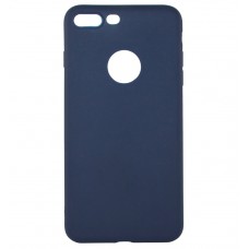 Накладка силіконова для смартфону Apple iPhone 7 Plus / 8 Plus, Soft case matte Dark blue