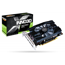 Відеокарта GeForce GTX 1660 SUPER, Inno3D, COMPACT, 6Gb GDDR6, 192-bit (N166S1-06D6-1712VA29)