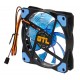 Вентилятор 120 mm GTL LED Blue, 120x120x25мм, 2500 об/хв, 3 pin (GTL-120LBl)