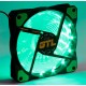 Вентилятор 120 mm GTL LED Green, 120x120x25мм, 2500 об/хв, 3 pin (GTL-120LGr)