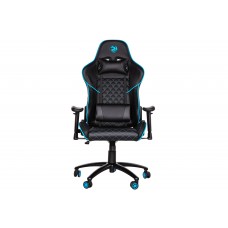 Игровое кресло 2E GC23 GAMING, Black/Blue, эко-кожа, угол наклона до 135 (2E-GC23BLB)