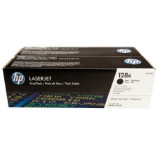 Картридж HP 128A (CE320AD), Black, 2 x 2000 стр, двойная упаковка