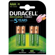 Акумулятор AAA, 900 mAh, Duracell Recharge Turbo, 4 шт, 1.2V, Blister (DX2400)