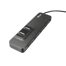 Концентратор USB 2.0 Trust Oila, Black, 7 портів USB 2.0 (20576)