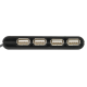 Концентратор USB 2.0 Trust Vecco Mini, Black, 4 порту USB 2.0 (14591)