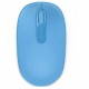 Миша бездротова Microsoft 1850, Cyan Blue, оптична, 1000 dpi, 3 кнопки, 1xAA (U7Z-00058)