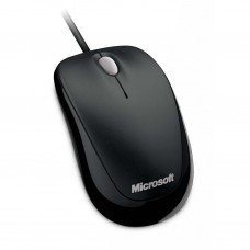Миша Microsoft Compact 500, Black, оптична, 800 dpi, 3 кнопки, 0.7 м (U81-00083)