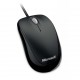 Миша Microsoft Compact 500, Black, оптична, 800 dpi, 3 кнопки, 0.7 м (U81-00083)