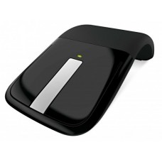 Миша бездротова Microsoft Arc Touch, Black, оптична, 1600 dpi, 3 кнопки, 2xAAA (RVF-00056)
