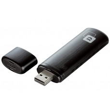 Сетевой адаптер USB D-LINK DWA-182 Wi-Fi 802.11n/b/g/a/ac 54Mb, 2.4/5GHz, USB 2.0/3.0