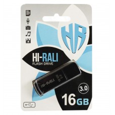 USB 3.0 Flash Drive 16Gb Hi-Rali Taga series Black (HI-16GB3TAGBK)