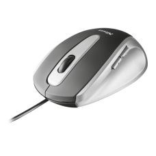 Мышь Trust EasyClick, Black/Gray, USB, оптическая, 1000 dpi, 5 кнопок, 1,6 м (16535)