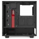 Корпус NZXT H510i Compact Mid Tower Black/Red, без БП, ATX (CA-H510i-BR)