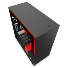 Корпус NZXT H710i Mid Tower Black/Red, без БЖ, Chassis with Smart Device 2 (CA-H710i-BR)