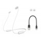 Навушники Sony WI-C200 White, Bluetooth, вакуумні (WI-C200 White)